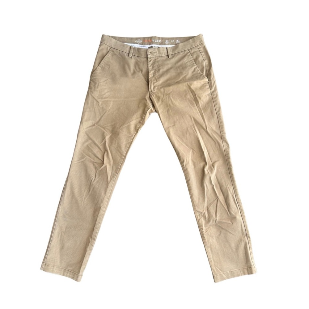 St. John’s Bay Temp Flex Pants Men’s 34x32 Tan Stretch